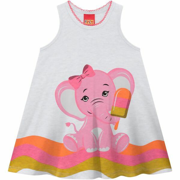 111734 Vestido Regata  ELEFANTE SORVETE   P ao G  Kyly