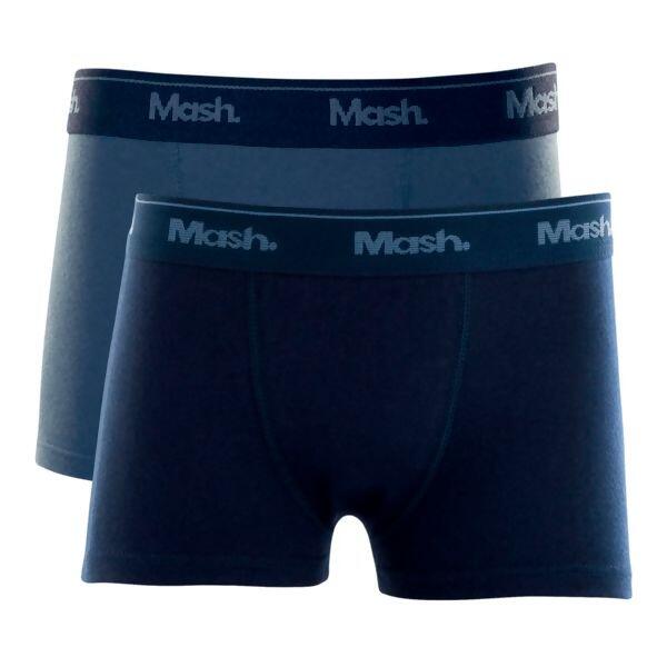 Kit 2UN Cueca Boxer Algodão    P ao GG      Mash   |    11007