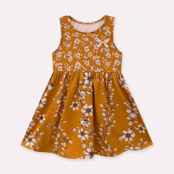 Vestido Infantil Floral   1 ao 3   Kyly   |  14986