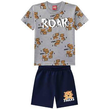 111564 Conjunto Camiseta Masculino 'Roar' P-G KYLY